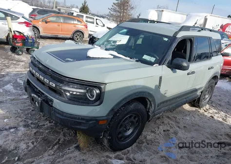 2024 Ford Bronco Sport Big Bend z USA, uszkodzony, nr VIN 3FMCR9B6XRRF54602
